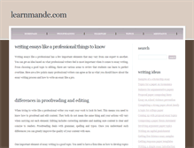 Tablet Screenshot of learnmande.com